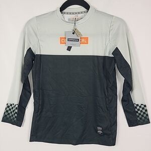 NWT Commencal Kids Lightech Race Long Sleeve Jersey Dark Grey Size 10